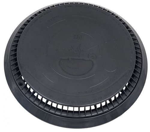 Aquastar 10" Anti-Entrapment Suction Cover Dark Gray | 10AVR105