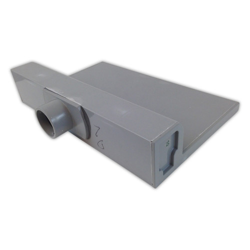 Custom Molded Products Gray Waterfall 12" W/6" Lip Sheer Descent | 25577-131-000