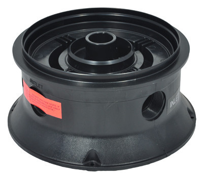 Pentair Posi-Clear Rp Cartridge Filter Base with Pipe Plugs | WC104-78P