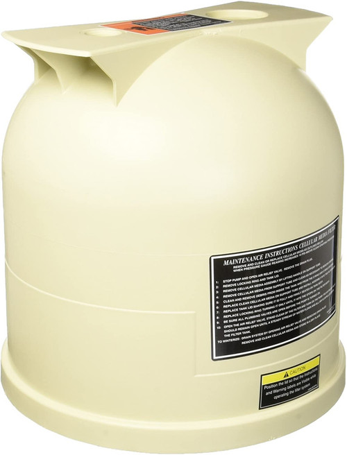 Pentair Clean & Clear Lid, 75/150/200 Sq. Ft., Almond | 178561