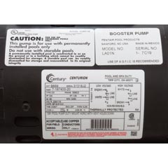 Pentair Booster Pump 3/4Hp New-Style, Universal |  LA01N