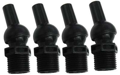 Pentair Magicstream Deck Jet Ii Magicstream Deck Jet Ii Nozzle Kit (Includes Nozzle Base And Nozzle Swivel, Set Of 4) | 590041