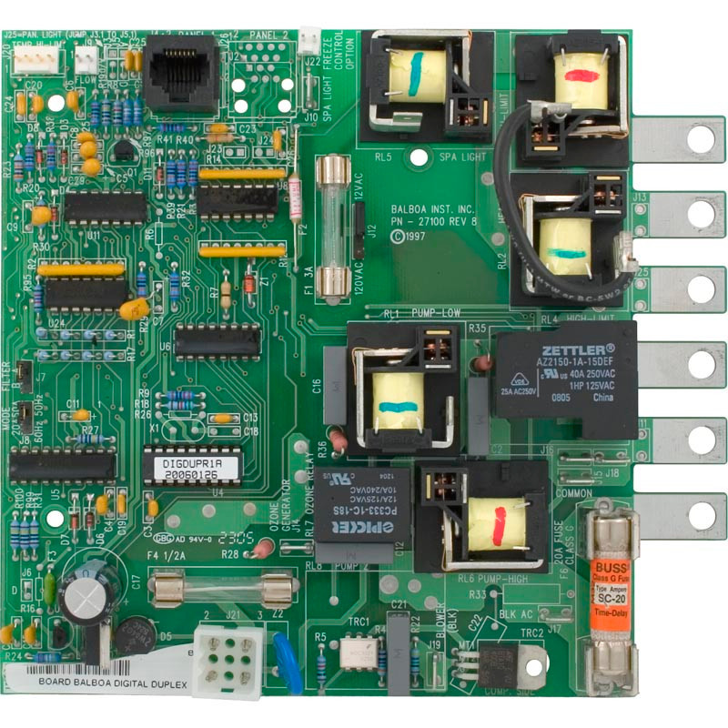 Balboa PCB Duplex Digital | 54003