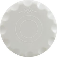 Hydrabath Venturi Air Control Cap w/ O-Ring, Scallop, White | 200501