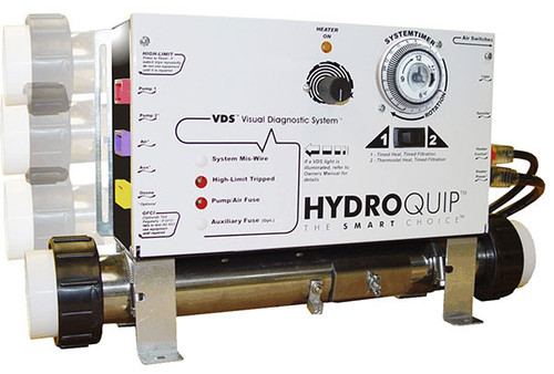HydroQuip Control Cs6009-Us2 Convertible With Slide Heater And Installation Kit | CS6009-US2