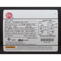 Sundance® Spas Pump 2.5Hp 230V 2-Speed 60Hz 48 Frame Nb1 Without Bracket | 6500-343