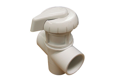 Balboa Diverter Valve 3-Way Flow 1" Slip X 1" Slip X 1" Slip - White | 11-4020WHT