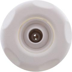 Waterway Jet Internal Poly Adjustable Eyeball Large -5 Scallop Escutcheon White | 210-6540