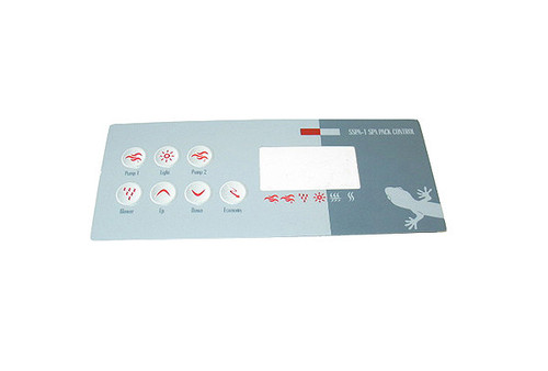 Gecko Alliance Overlay Tsc-8-Ge2 - 7-Button | 9916-100331