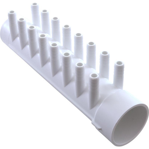Balboa Pentair Manifold 1-1/2"Skt X 1-1/2"Spig W/(16)3/8" Barbs | 53015500