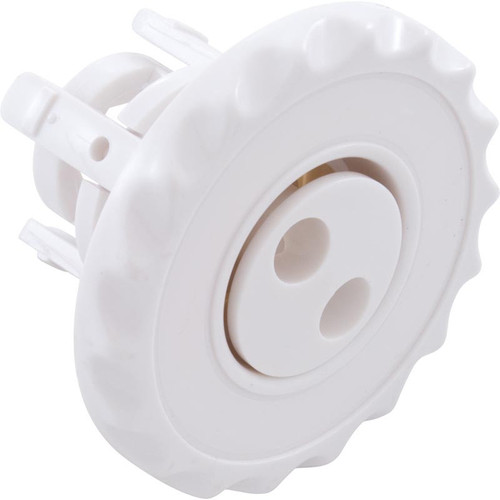 Waterway Plastics Mini Jet Adj. Internal, Pulsator, Dlx Face, White | 224-1040