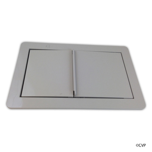 Jacuzzi® Whirlpool Bath Jwb Skimmer/Wier Frame Assy Silver | 6639945