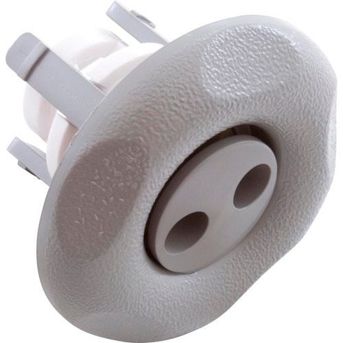 Waterway Plastics Adjustable Mini Jet Internal, Scalloped, Pulsator, Gray | 212-1267