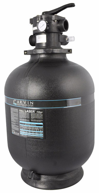 Jacuzzi Complete Sand Filter, Topmount, L225-7C, 22-1/2", 1-1/2" Valve | 94089225