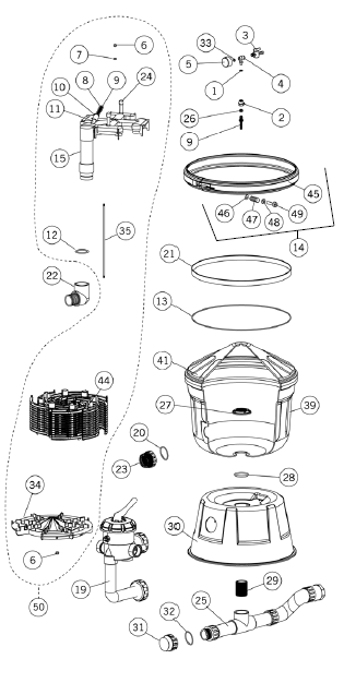 ASTRAL Oring -AIR RELIEF ADAPTOR |  724R0130030