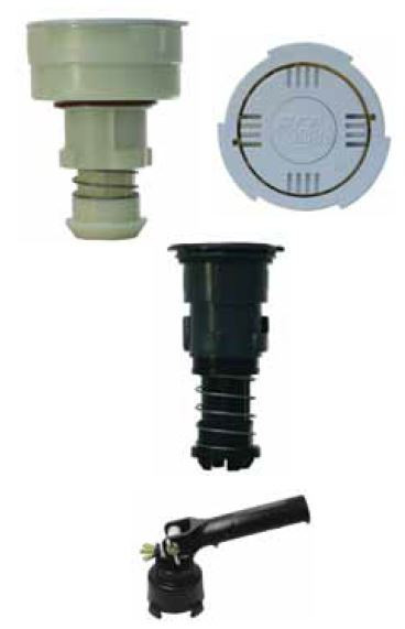 Paramount Rotating Nozzle With Inserts, Light Blue | 004-552-5020-06