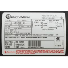 Magnetek/Century Keyed Shaft 56C - Full Rated | B121