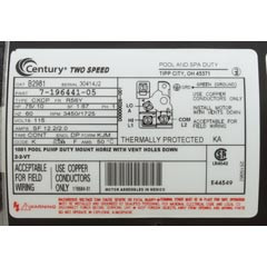 Magnetek/Century E-Plus Energy Saver 2 Speed - Full Rated | B2981