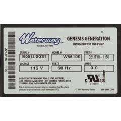 Waterway Top Discharge Wow | 321JF10-0150