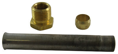 Raypak Sensor Well With Ferrule And Brass Threaded Fitting | 004087F