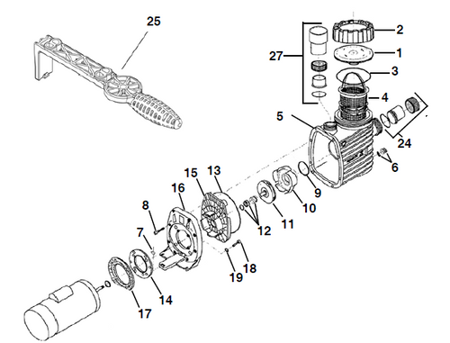 SPECK MOTOR BOLT WASHER | 2991400035