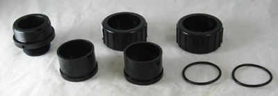 Pentair Suction/Discharge Adapter Kit,Complete Set 1 1/2" Mpt X 1 1/2" Slip | 354570