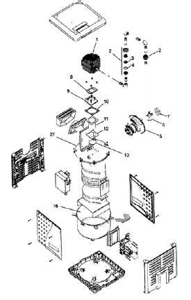Pentair Gas Orifice Kit - Propane, Model 200 | 77707-0461