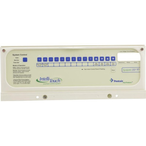 Pentair Control Panel Bezel, IntelliTouch, i10-3D | 520303