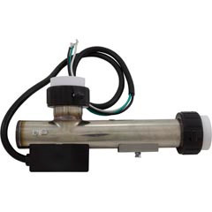 HydroQuip Heater Assembly: 5.5Kw 240V 2" X 12" Remote Straight Heater With 48" Cord Without 5 Pin Mini Plug | 48-9121-7S-K