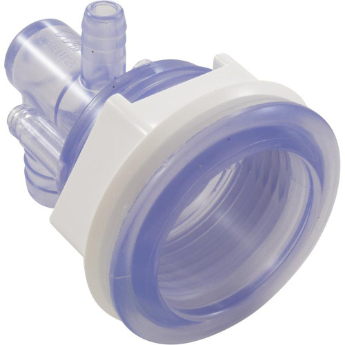 Waterway Jet Body, Mini Storm, A3/8"B, W3/4"B, Thd, Clear | 228-0308