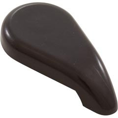 Waterway Plastics Handle,1"Curved Top Access Air Control,Notched,Black | 662-2101