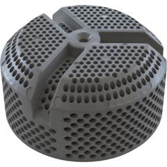 Waterway Plastics Suction Cover, WW 3-1/2" Ultra Hi-Flo, 2-3/8"hs, Gray | 642-3277 V