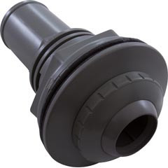 Waterway Plastics Eyeball Fitting, WW, 1-1/2"b, 3-1/2"fd, 1" Orifice, Gray | 550-9347