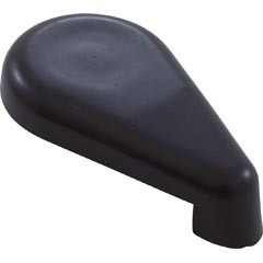 Waterway Plastics Air Ctrl Handle, Waterway 1" Top Access, Lever Style, Black | 662-2071