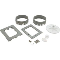 Waterway Plastics Skimmer Complete,Waterway Renegade,Pool Fiberglass,2",Gray | 540-8627
