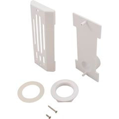 Balboa/G&G Industries Skimmer Complete, Balboa GG, Spa Strip, w/Straight Nut, Wht | 31990-WH