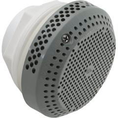 Waterway Plastics Suct Assy,WW 3-1/2" Hi-Flow,2-3/8"hs,1-1/2"s,Gry,w/o Vac Brk | 640-3257V