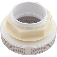 Waterway Plastics Suction Assy, WW Super Hi-Flo,3-1/4"hs,2-1/2"s,180gpm, White | 640-3580 V