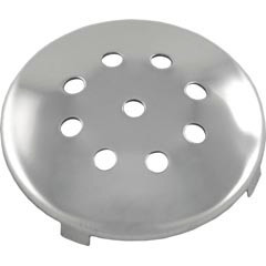 Waterway Plastics Air Injector Escutcheon, WW, Top Flow, 1-1/2"fd, Stainless | 916-0070