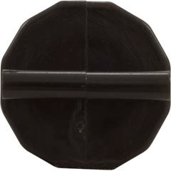 Waterway Plastics Cap, Waterway, Drain Fill Valve, Black | 602-9111