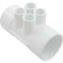 Waterway Plastics Manifold,2"S X 2"S (4) 1/2"S Ports | 672-4430