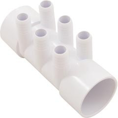 Custom Molded Products Manifold, CMP, 2"s x 2"s x (6)3/4"b, Flow Thru | 21024-000-100
