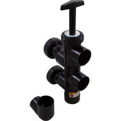 Custom Molded Products Push Pull Valve, CMP H Style, 2", Sand, Black | 25831-014-000