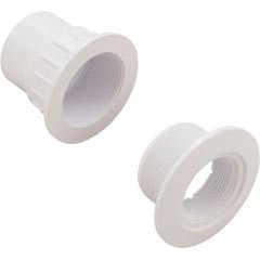 Custom Molded Products Fiberglass Pool Wallfitting W/Nut, White) | 25523-500-000