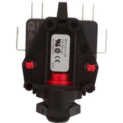 Herga Air Switch, Royal, DPDT, Momentary | 6872-OCO-U126