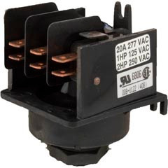 Herga Air Switch, Herga, 4 Function, 20a, 3PDT, Thd, White Cam | 6806-008