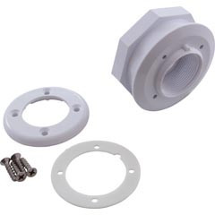 Pentair Wall Fitting, Vinyl Std Body, 1-1/2"mpt x 1-1/2"fpt, White | 86205100