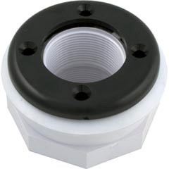 Pentair Wall Fitting, Vinyl Std Body, 1-1/2"mpt x 1-1/2"fpt, Black | 86205101
