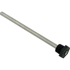 Therm Products Thermowell, 1/2"mpt, 5/16" x 8", Stainless, Generic | 78-30206