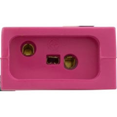 HydroQuip Receptacle, H-Q, Pump 2, 1 Speed, Molded, Pink, 14/3 | 09-0024C-A